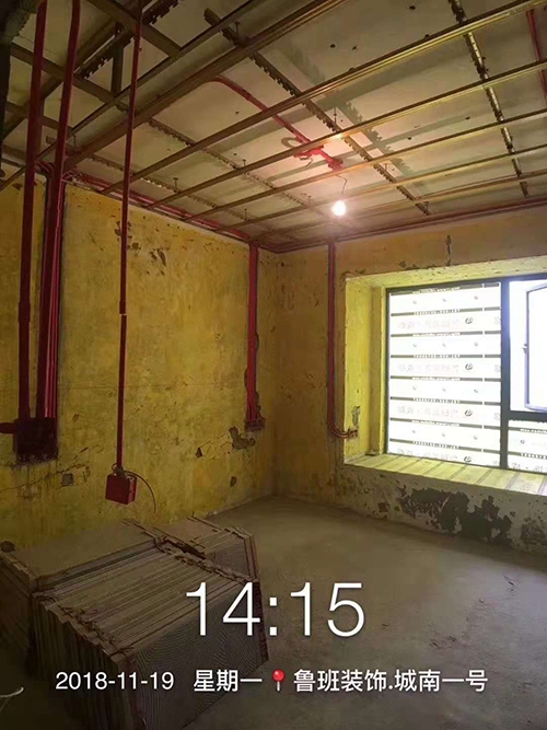 成都城南一號(hào)大平層裝修施工現(xiàn)場(chǎng)照片
